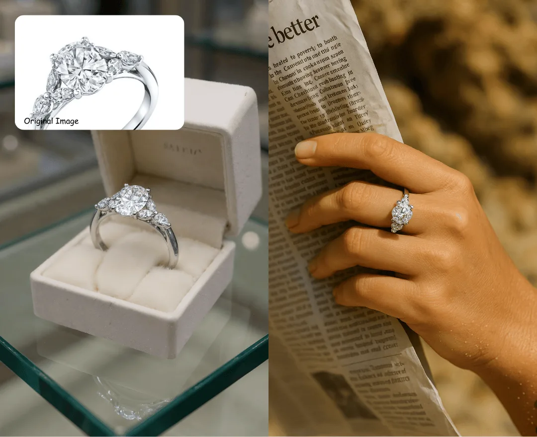 AI Jewelry Photography & Video Generation for E-Commerce 💍