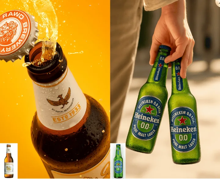 AI Beverage Photography & Product Visuals for Drink Brands 🍻