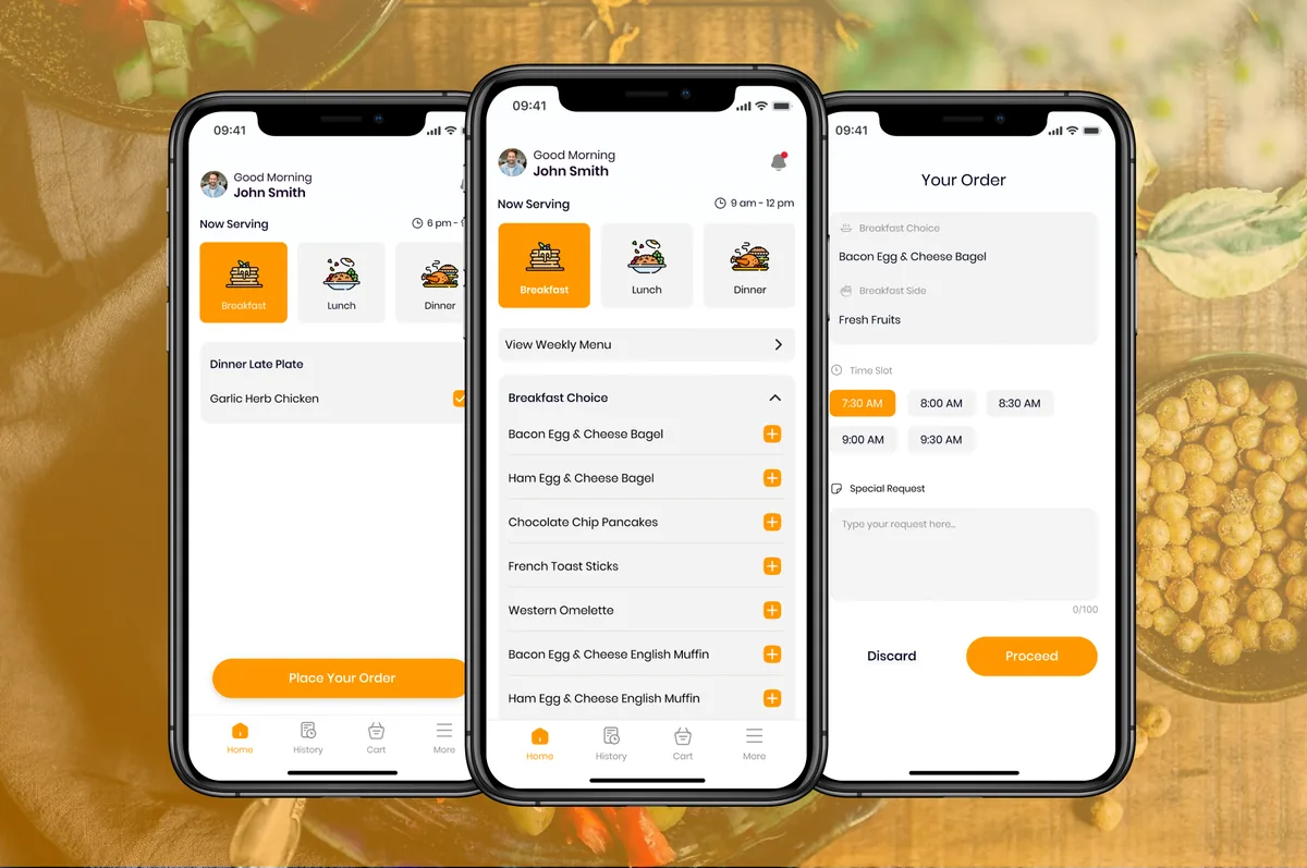 Catering ordering app